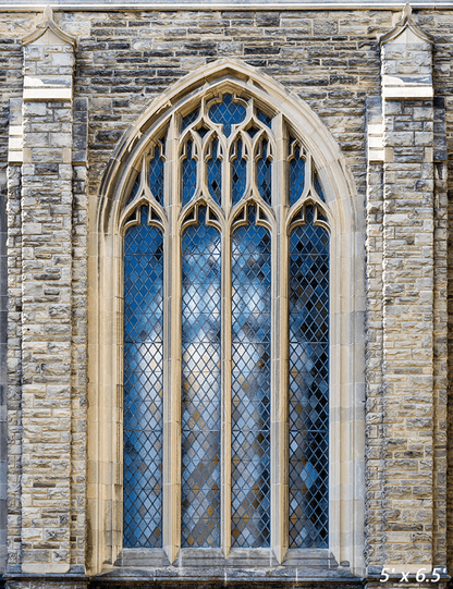 Gothic Old Church Window Backdrop for Photo SBH0611