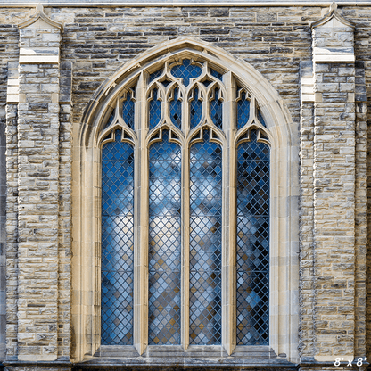 Gothic Old Church Window Backdrop for Photo SBH0611