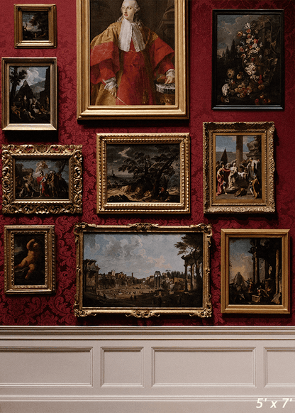 Original Abstract Modern Contemporary Art Backdrop for Photo SBH0682