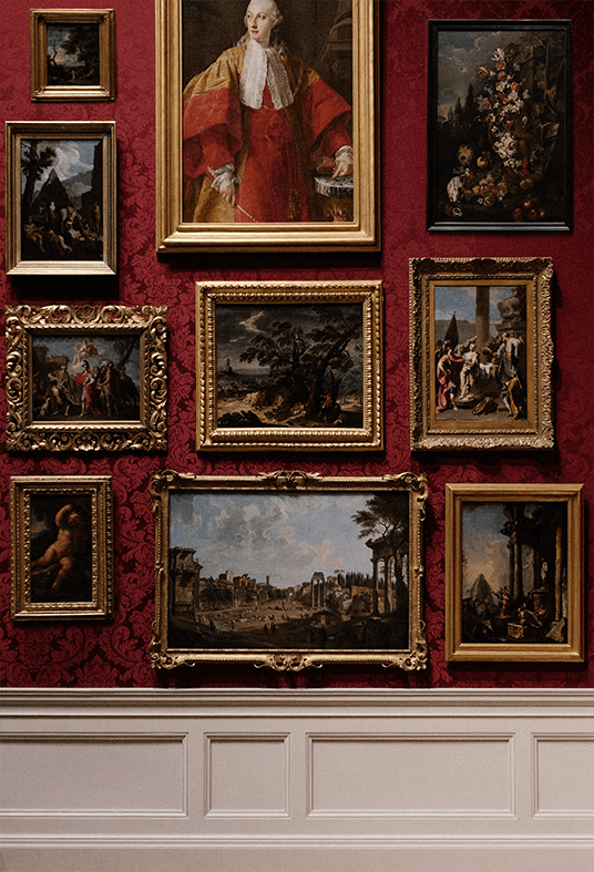 Original Abstract Modern Contemporary Art Backdrop for Photo SBH0682