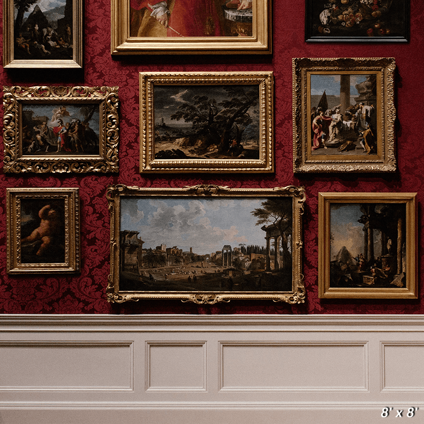 Original Abstract Modern Contemporary Art Backdrop for Photo SBH0682