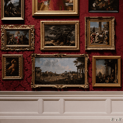 Original Abstract Modern Contemporary Art Backdrop for Photo SBH0682