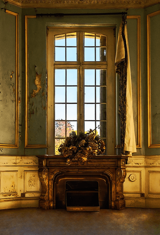 Rustic Retro Wood House Scenery Photo Backdrop for Photo SBH0688