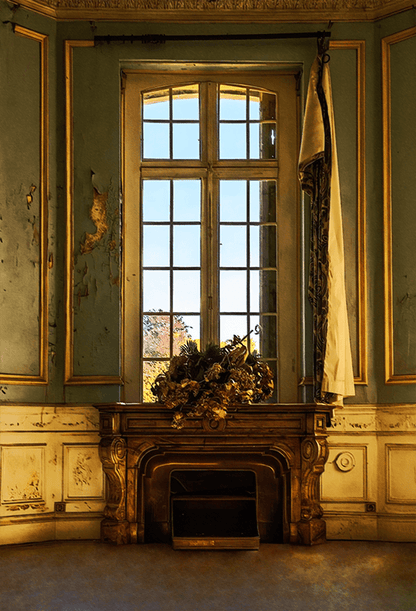 Rustic Retro Wood House Scenery Photo Backdrop for Photo SBH0688