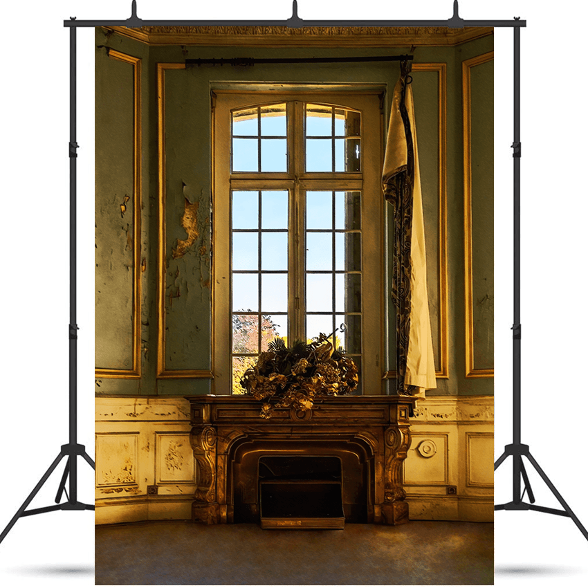 Rustic Retro Wood House Scenery Photo Backdrop for Photo SBH0688