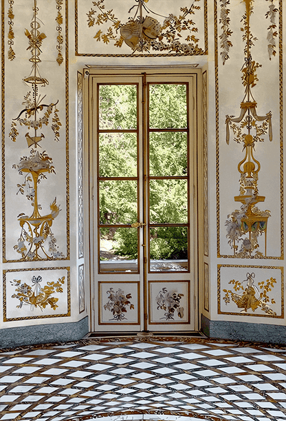 Petit Trianon Belvedere Interior Background Backdrop for Photo SBH0689