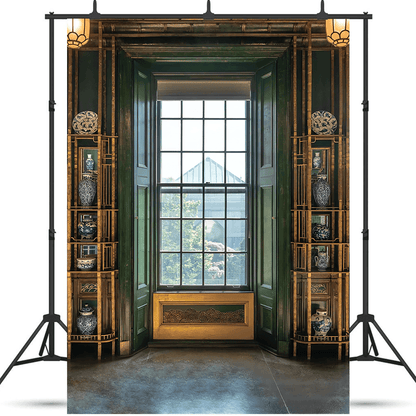 The Peacock Room Interior Wall Decor Background Backdrop  SBH0690