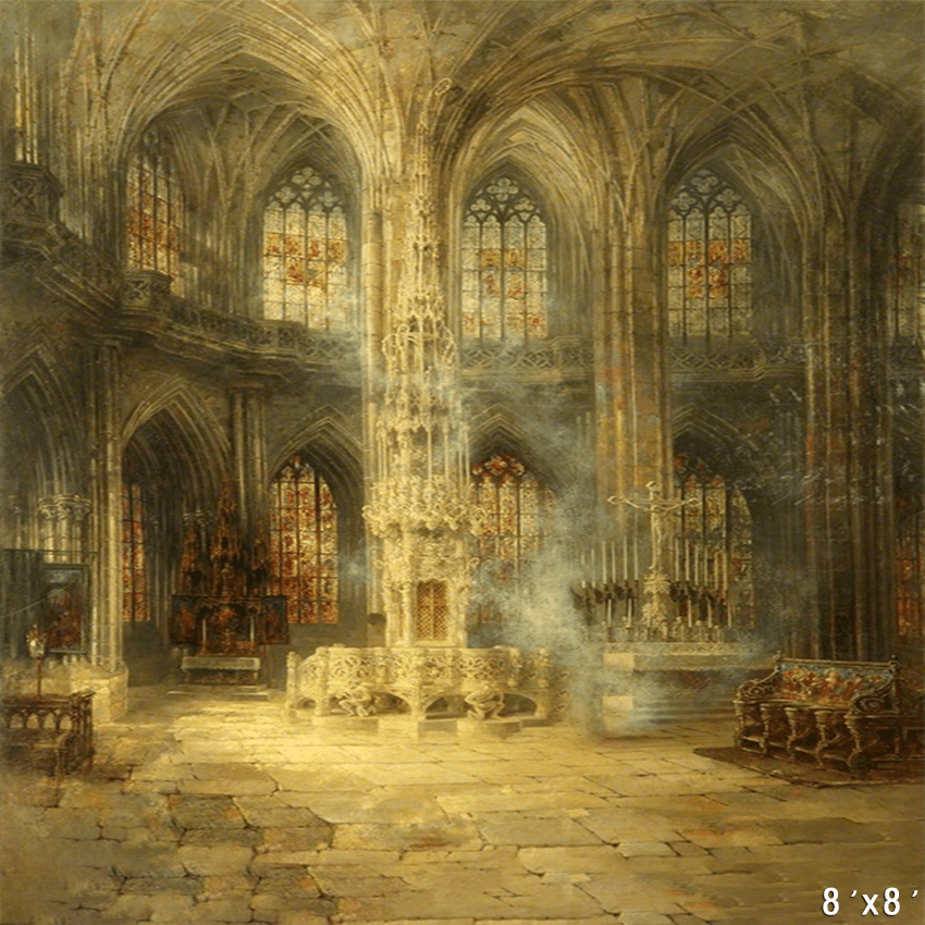 Classic Art Walker Art Scene Design Fabric Backdrop for Photo SBH0703