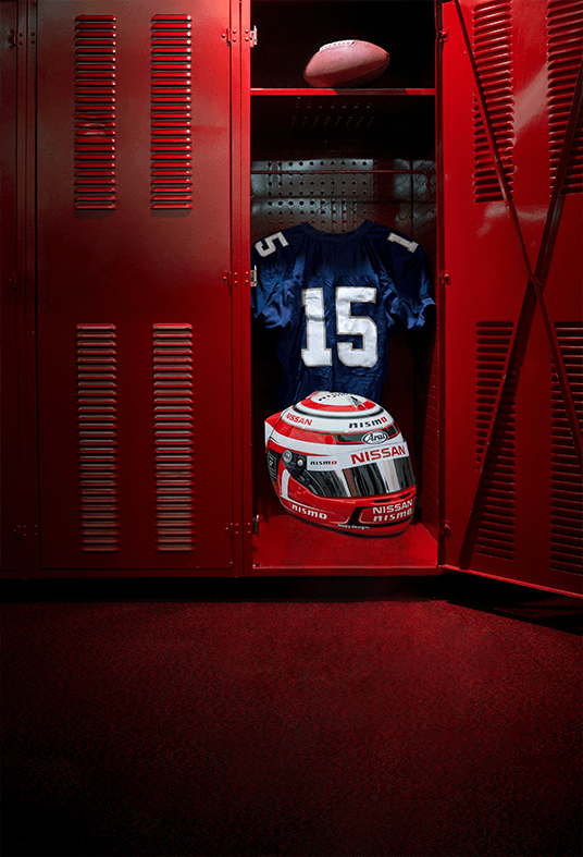 American Football Locker Room Sports Photography Backdrop SBH0721