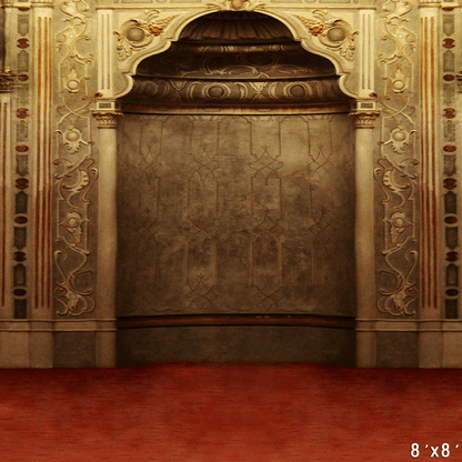Islamic Architecture Vertical Background Backdrop for Photo SBH0727