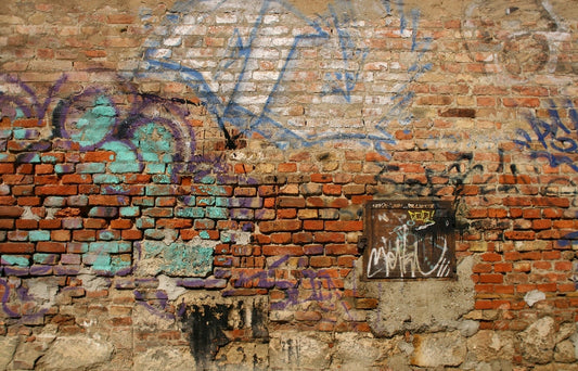 Urban Graffiti Street Wall Backdrop for Photography SBH0756