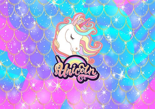 Animal Cartoon Colourful Backdrop for Children Photography