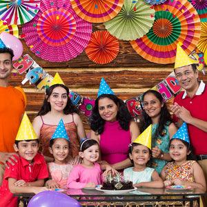 Colorful Origami Wood Texture Photography Backdrop for Studio