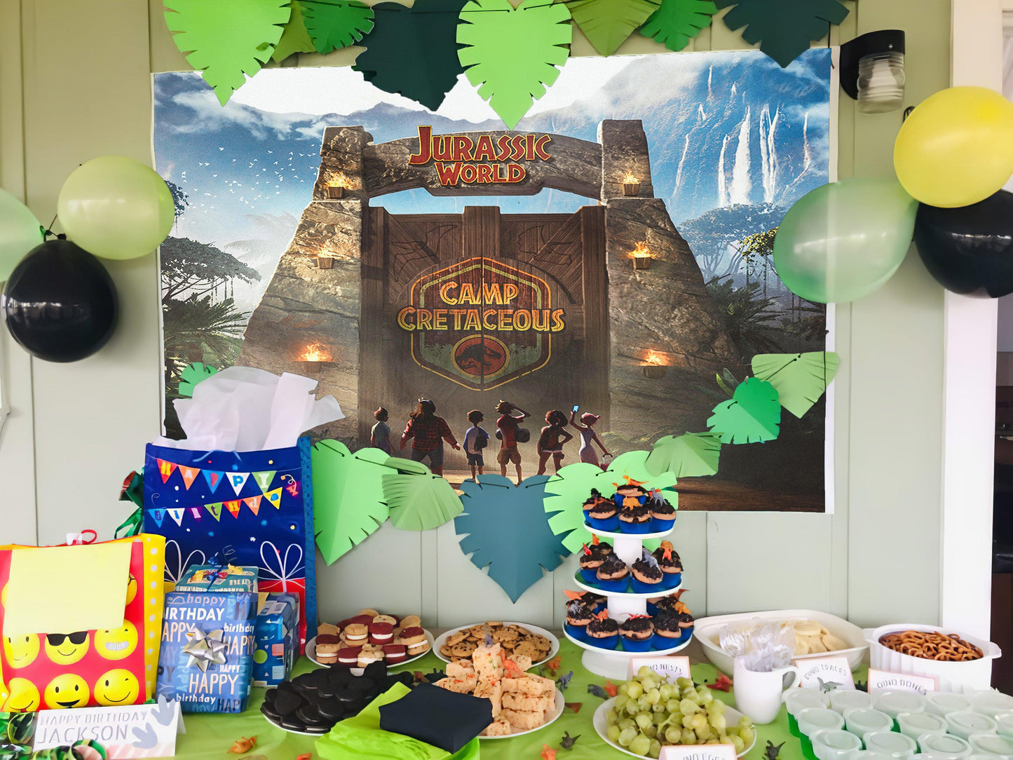 Jurassic World Dinosaur Backdrop Wild Animals Photography Background Photo Props TKH1824