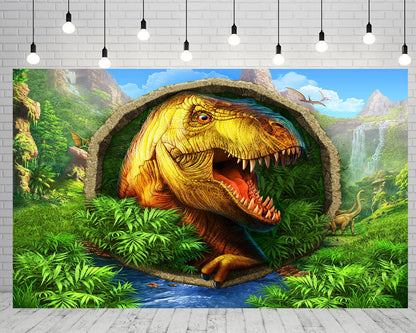 Jurassic Park World Tropical Jungle Dinosaurs Animal Birthday Party Decorations TKH1834