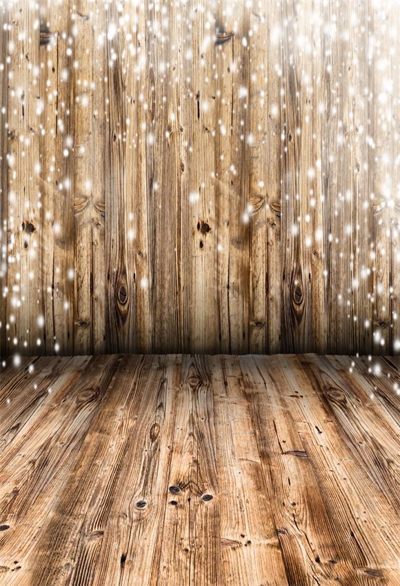 Brown Wood Background Glitter Backdrop Wooden Backdrops