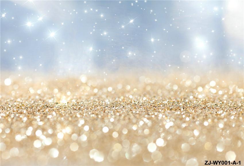 Gold Bokeh Glitter Bokeh Newborn Backdrop