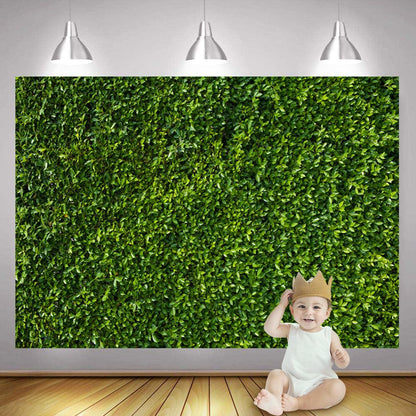 Spring Nature Green Lawn Leaves Backdrop for Photography Grass Background