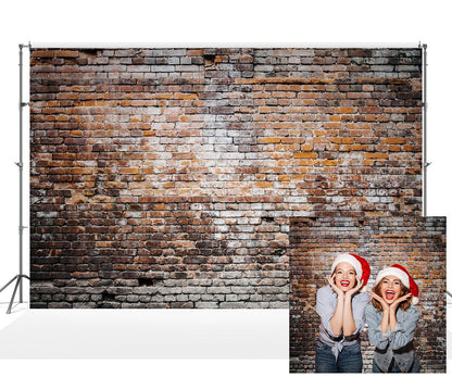Vintage Brick Wall Backdrops Retro Background for Photography Prop