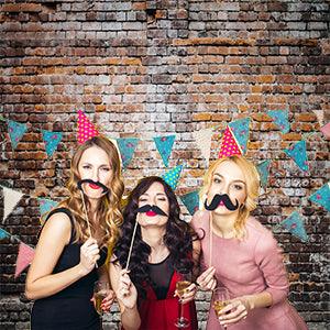 Vintage Brick Wall Backdrops Retro Background for Photography Prop