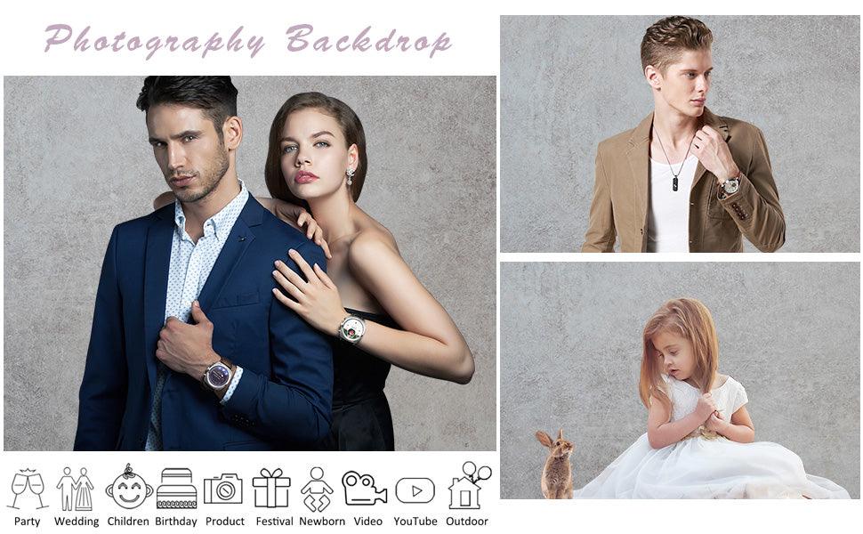 Abstract Gray Wall Photography Backdrops for Picture