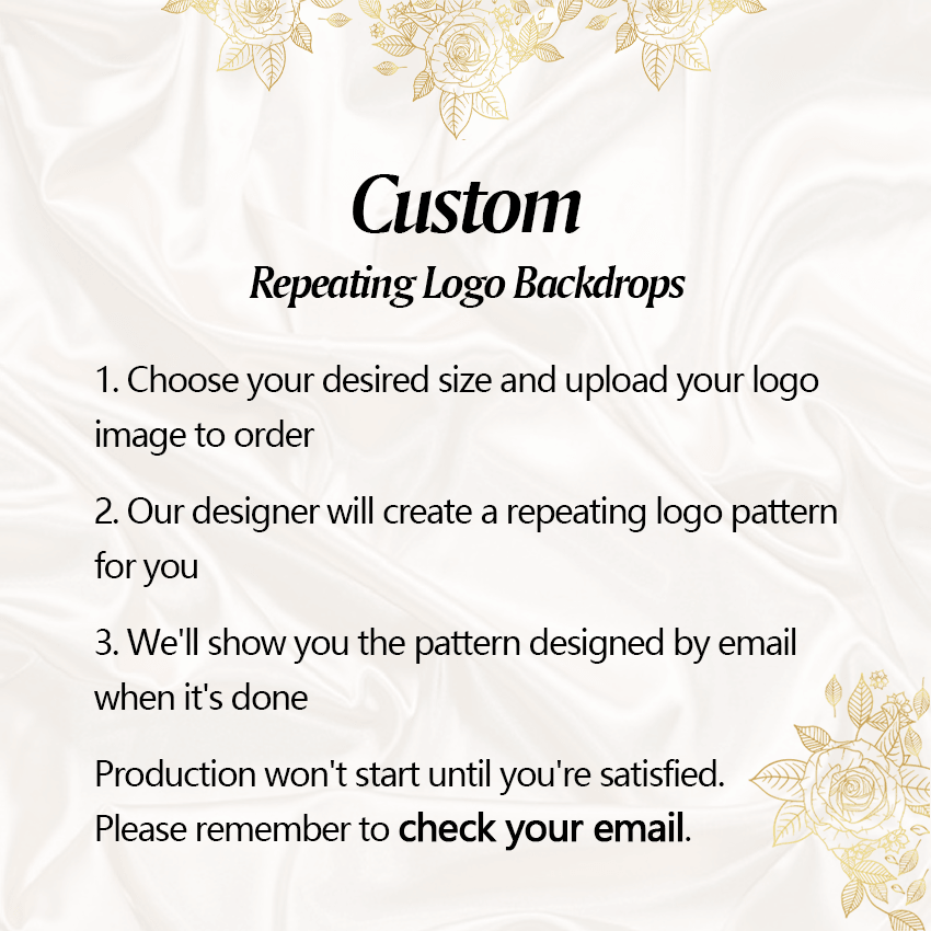 Custom Designed Backdrop Design Personalized Banner for Tradeshow C-107